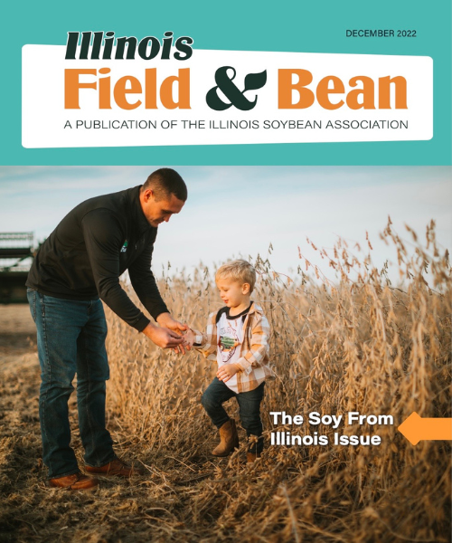 December 2022 Illinois soybean association field and bean magazine