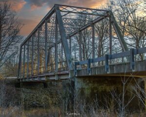 Cascade Road Bridge, Sangamon County