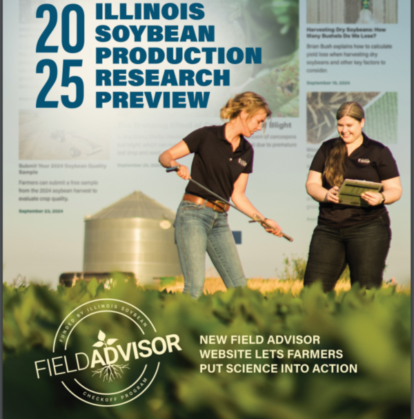 "2025 Illinois Soybean Production Research Preview" Illinois Soybean Association